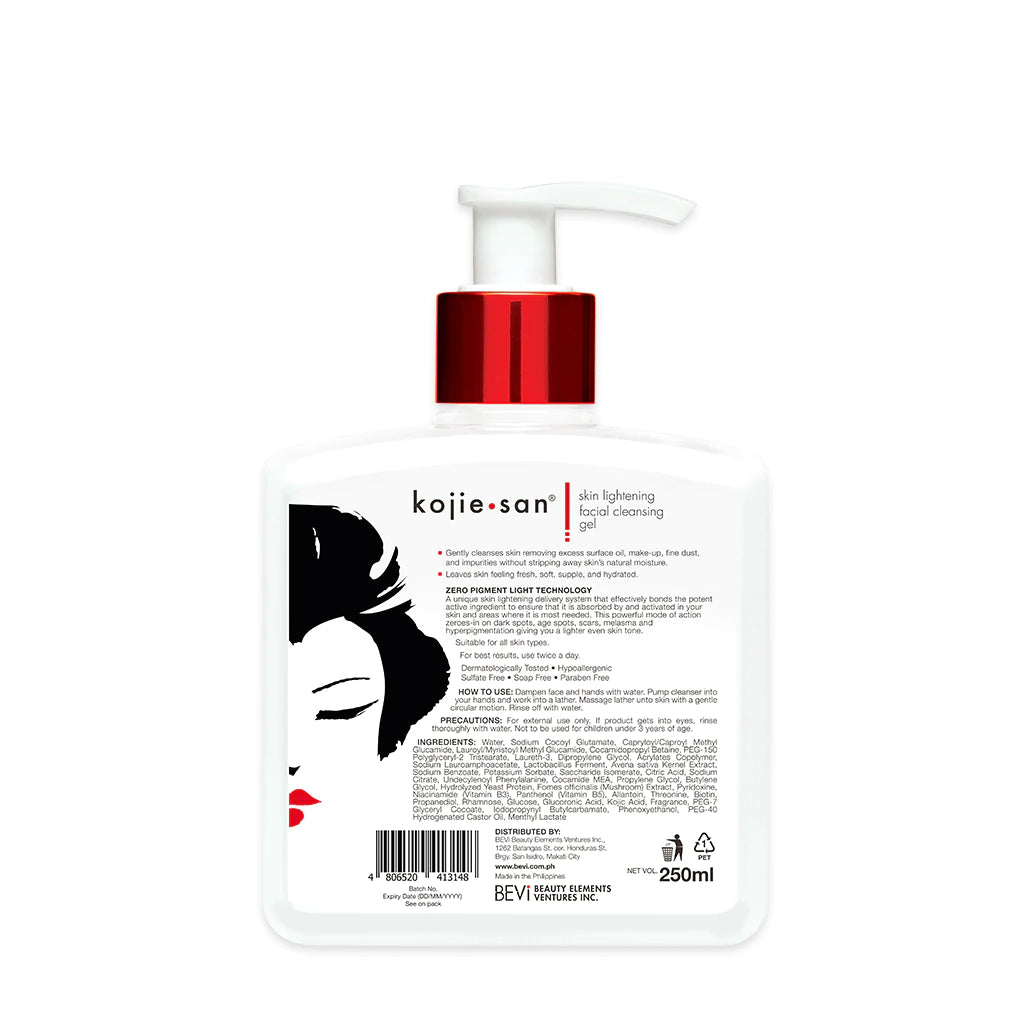 Skin Lightening Facial Cleansing Gel 250ml