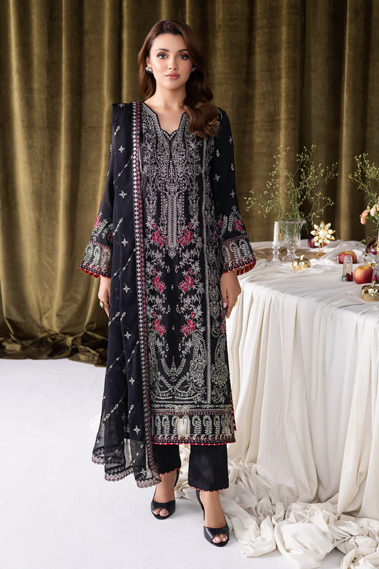 Black Embroidered Ensemble