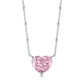 Bella's Sterling Silver Heart Shaped Necklace