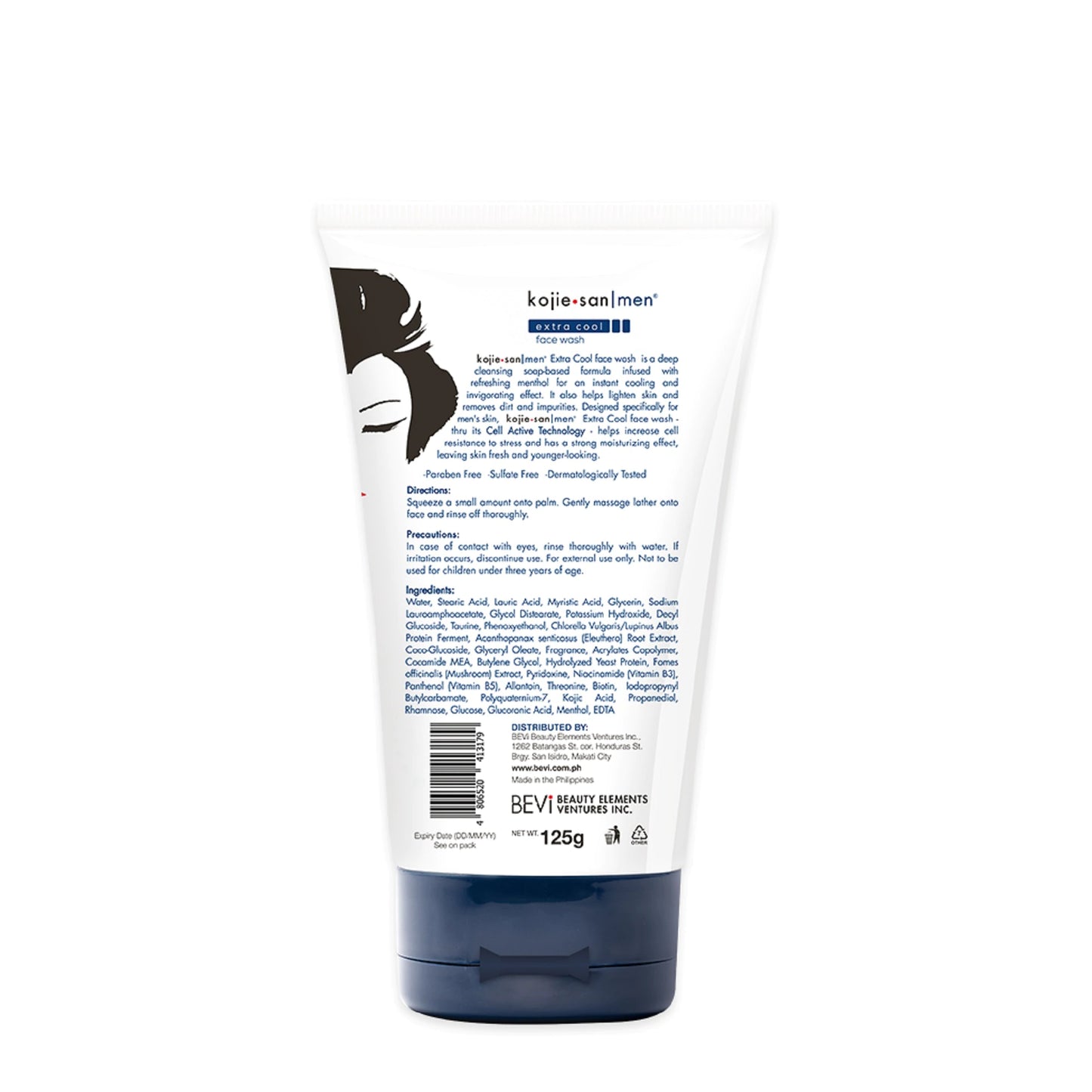 Men Extra Cool Face Wash 125G